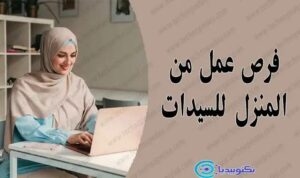 فرصه عمل من المنزل للنساء 1