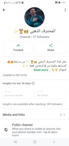 قناة تصويتات 1