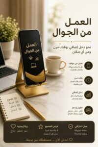 العمل عبر الجوال Mobile Work Hub 7