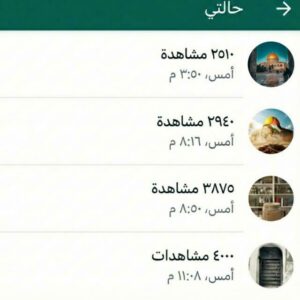 دعم مشاهدات استوري واتساب 1