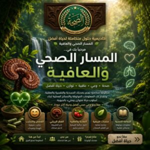 سر الصحة المستدامة يبدأ من هنا انضم لنخبة المهتمين بالاستشارات والحلول الطبيعة