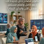 نساء في الأعمال الحره