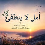 أمل لا ينطفئ