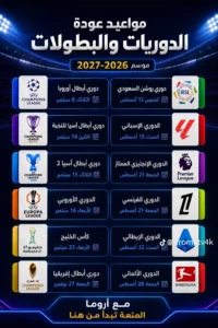 مباريات الكورة العالميه